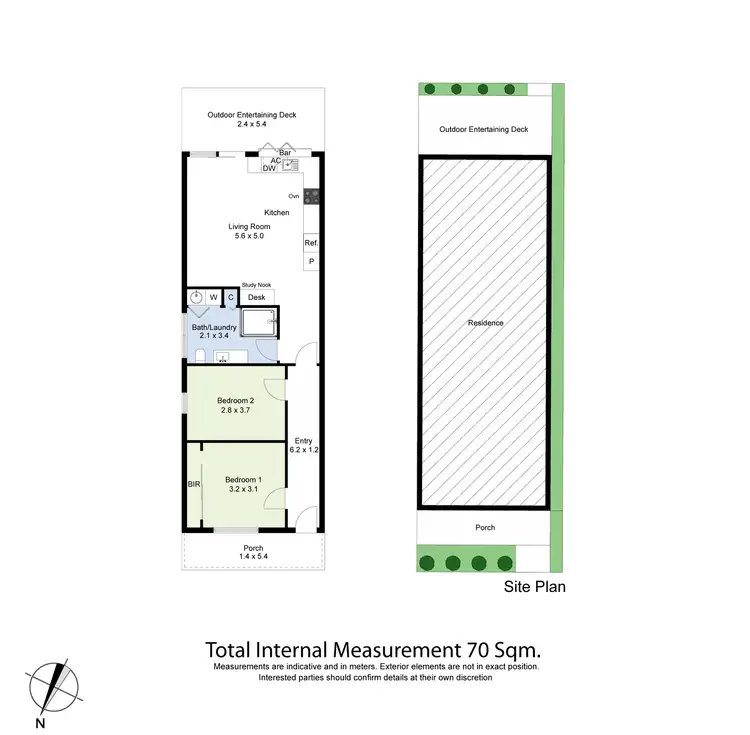 Floorplan of Homely house listing, 15 Ovens Street, Yarraville VIC 3013