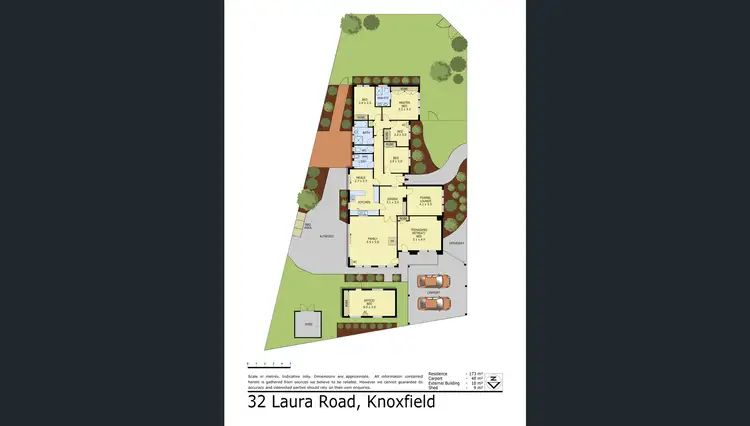 Floorplan of Homely house listing, 32 Laura Road, Knoxfield VIC 3180