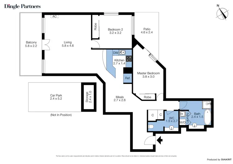 Floorplan of Homely apartment listing, 10/398 Latrobe Street, Melbourne VIC 3000