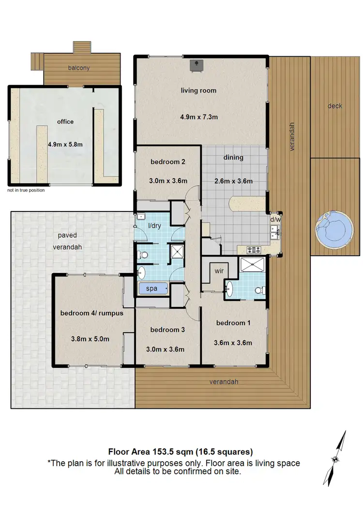 Floorplan of Homely house listing, 103 Main Road, Monbulk VIC 3793