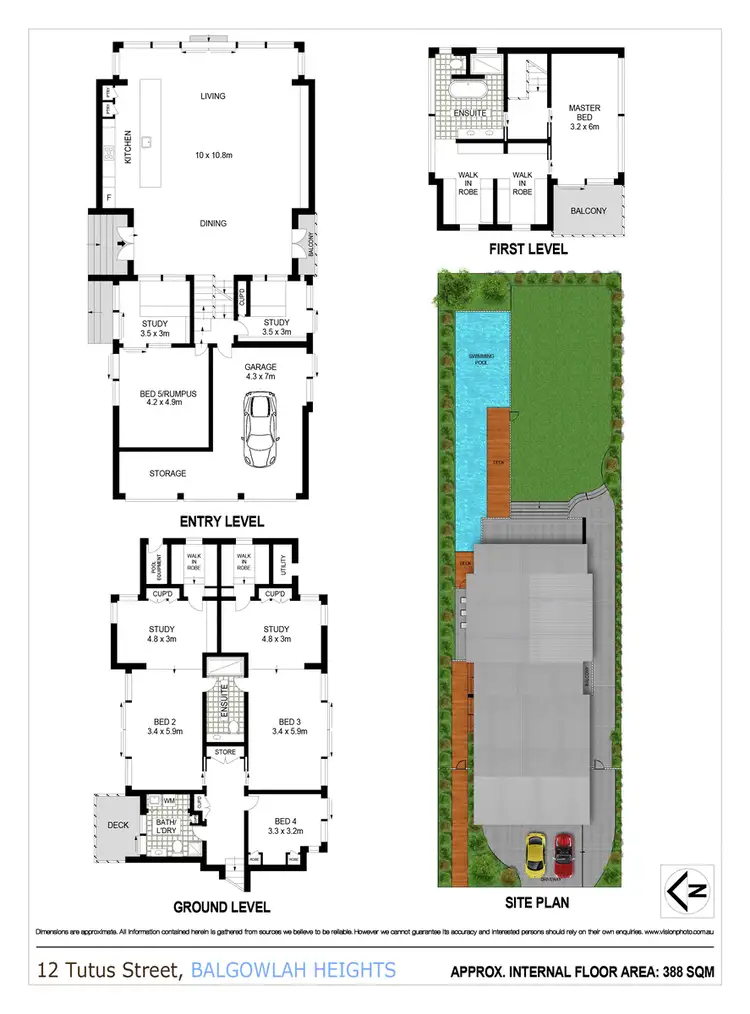 Floorplan of Homely house listing, 12 Tutus Street, Balgowlah Heights NSW 2093