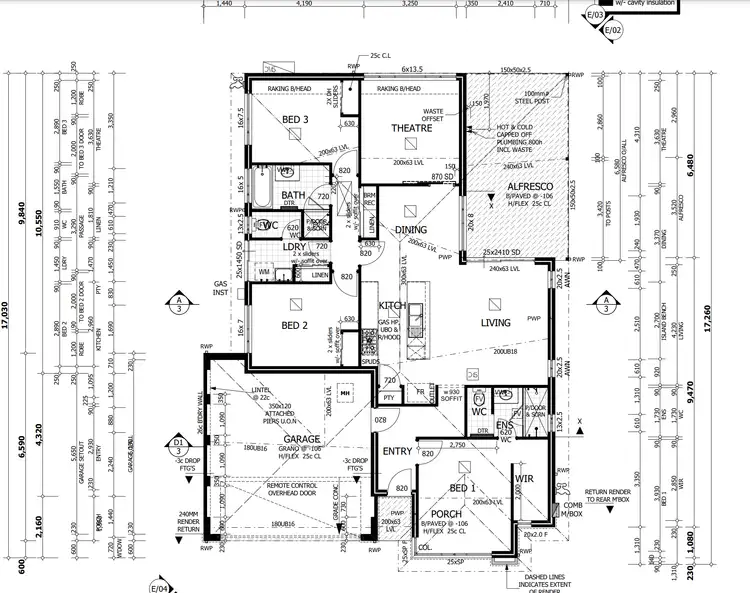 Floorplan of Homely house listing, 13 Sirius Street, Dalyellup WA 6230