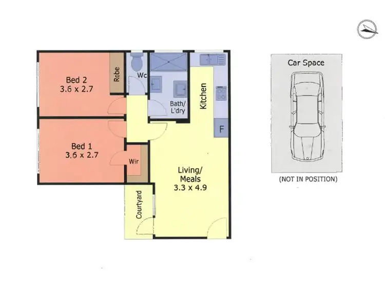 Floorplan of Homely flat listing, 5/14-16 James Street, Box Hill VIC 3128