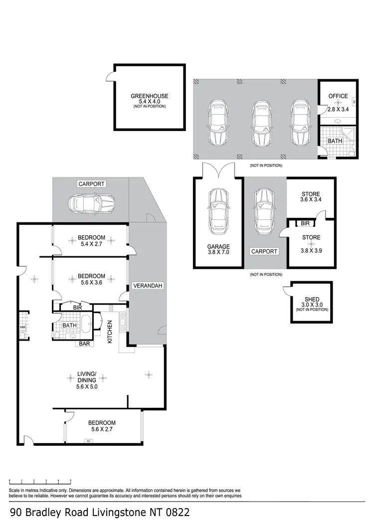 Floorplan of Homely house listing, 90 Bradley Road, Livingstone NT 822