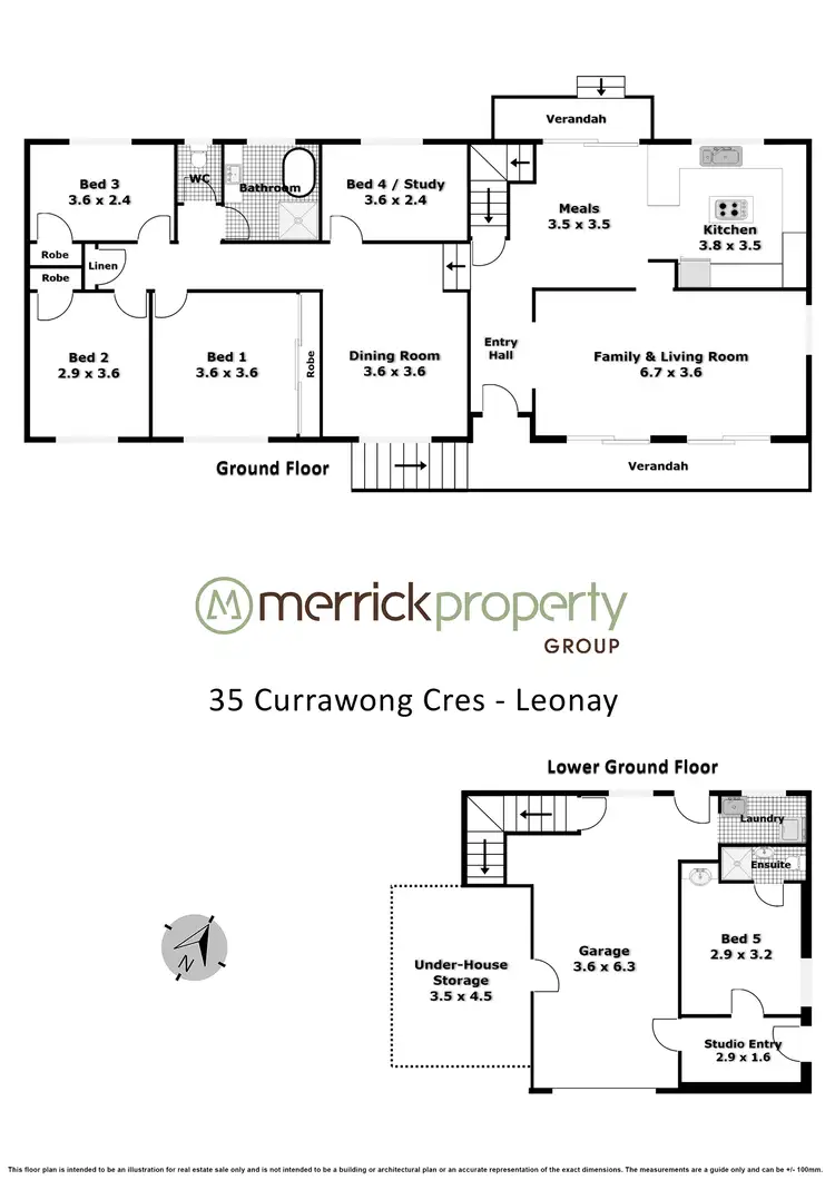 Floorplan of Homely house listing, 35 Currawong Crescent, Leonay NSW 2750