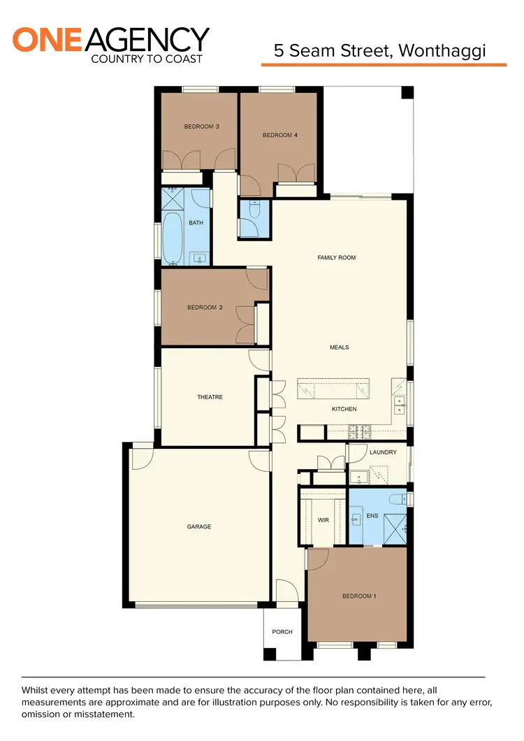 Floorplan of Homely house listing, 5 Seam Street, Wonthaggi VIC 3995