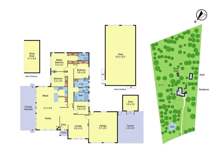 Floorplan of Homely house listing, 20 Mathiesons Road, Wandong VIC 3758