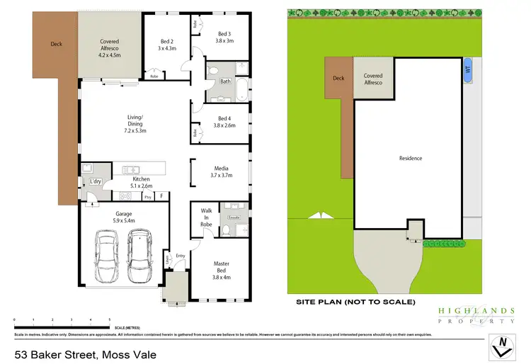 Floorplan of Homely house listing, 53 Baker Street, Moss Vale NSW 2577