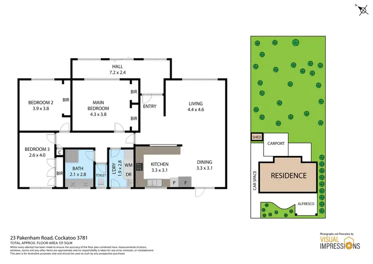 Floorplan of Homely house listing, 23 Pakenham Road, Cockatoo VIC 3781