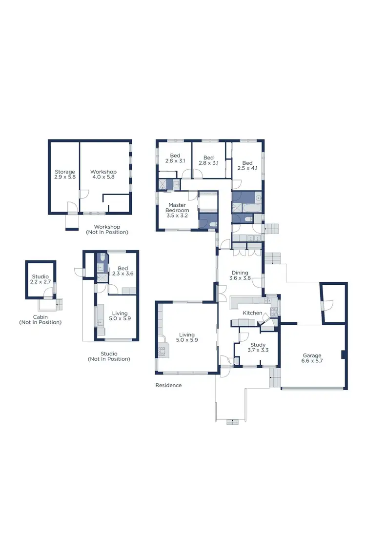 Floorplan of Homely house listing, 14 Army Road, Boronia VIC 3155