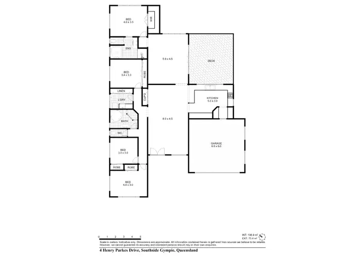 Floorplan of Homely house listing, 4 Henry Parkes Drive, Southside QLD 4570