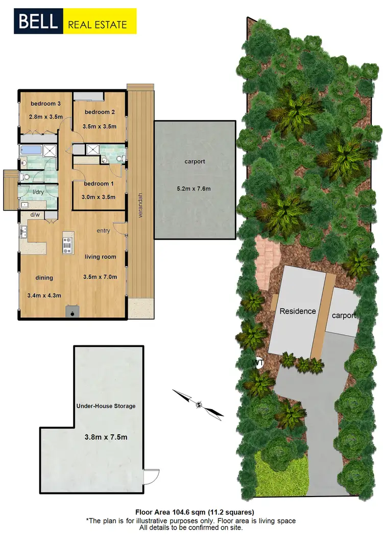 Floorplan of Homely house listing, 6 Stanley Street, Belgrave VIC 3160