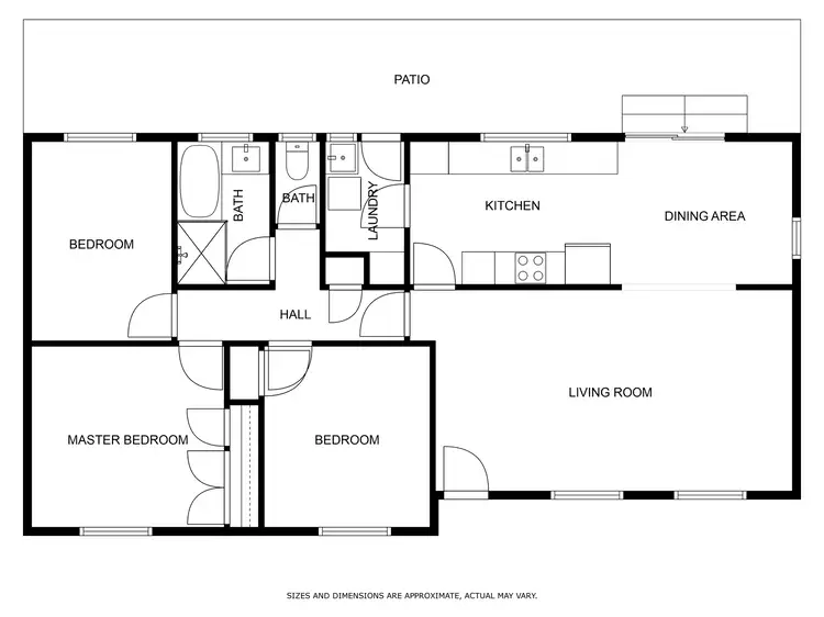 Floorplan of Homely house listing, 20 Talgarno Court, Thurgoona NSW 2640