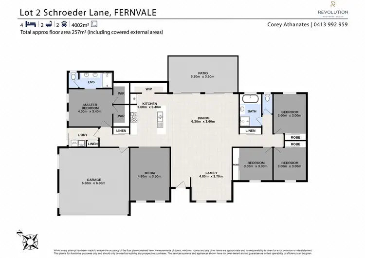 Floorplan of Homely house listing, Lot 2 Schroeder Lane, Fernvale QLD 4306