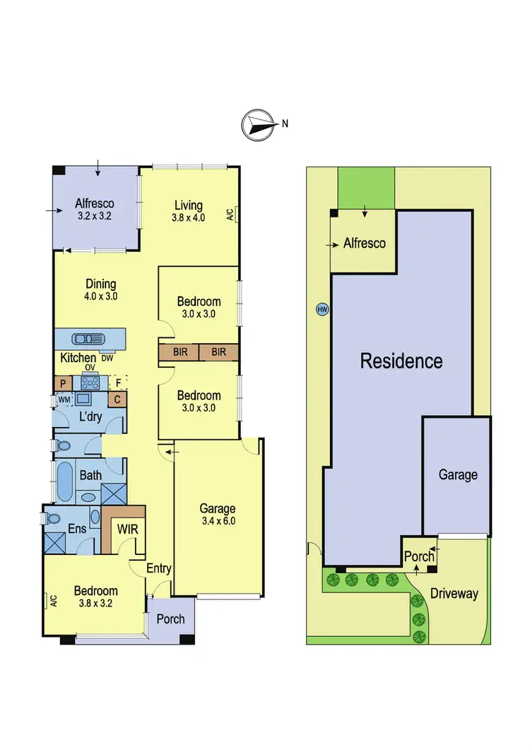 Floorplan of Homely house listing, 4 Livingston Street, Mernda VIC 3754