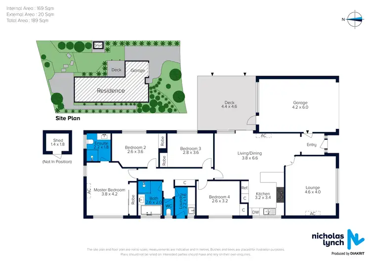 Floorplan of Homely house listing, 4 Bianca Court, Mornington VIC 3931