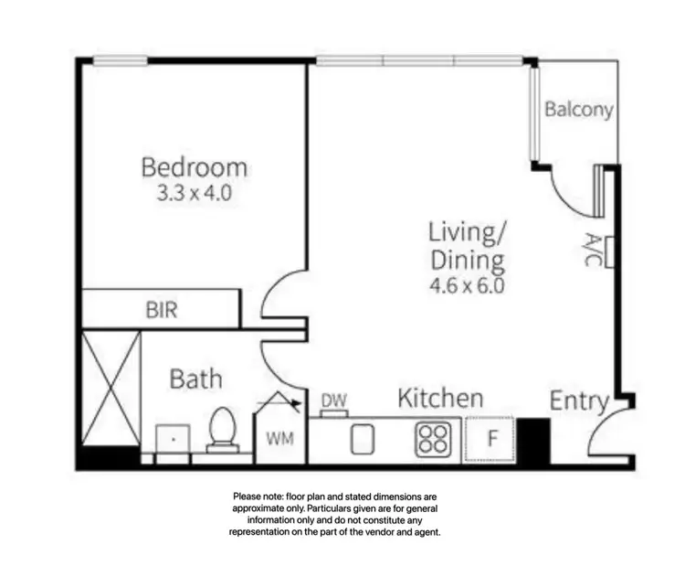 Floorplan of Homely apartment listing, 1403/200 Spencer Street, Melbourne VIC 3000