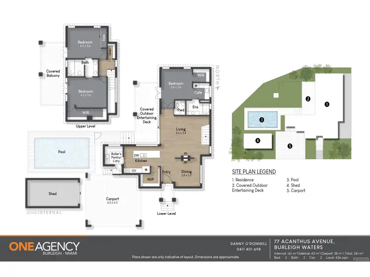 Floorplan of Homely house listing, 77 Acanthus Avenue, Burleigh Waters QLD 4220