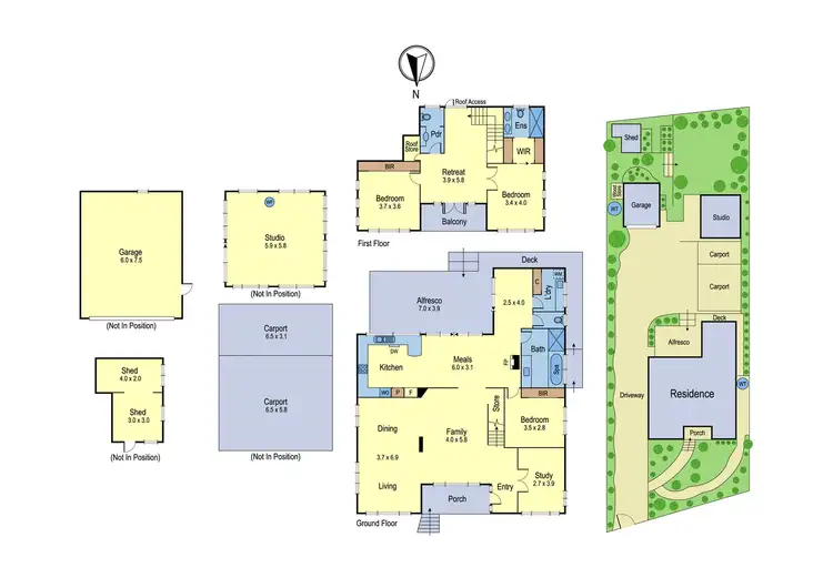 Floorplan of Homely house listing, 250 Old Eltham Road, Lower Plenty VIC 3093