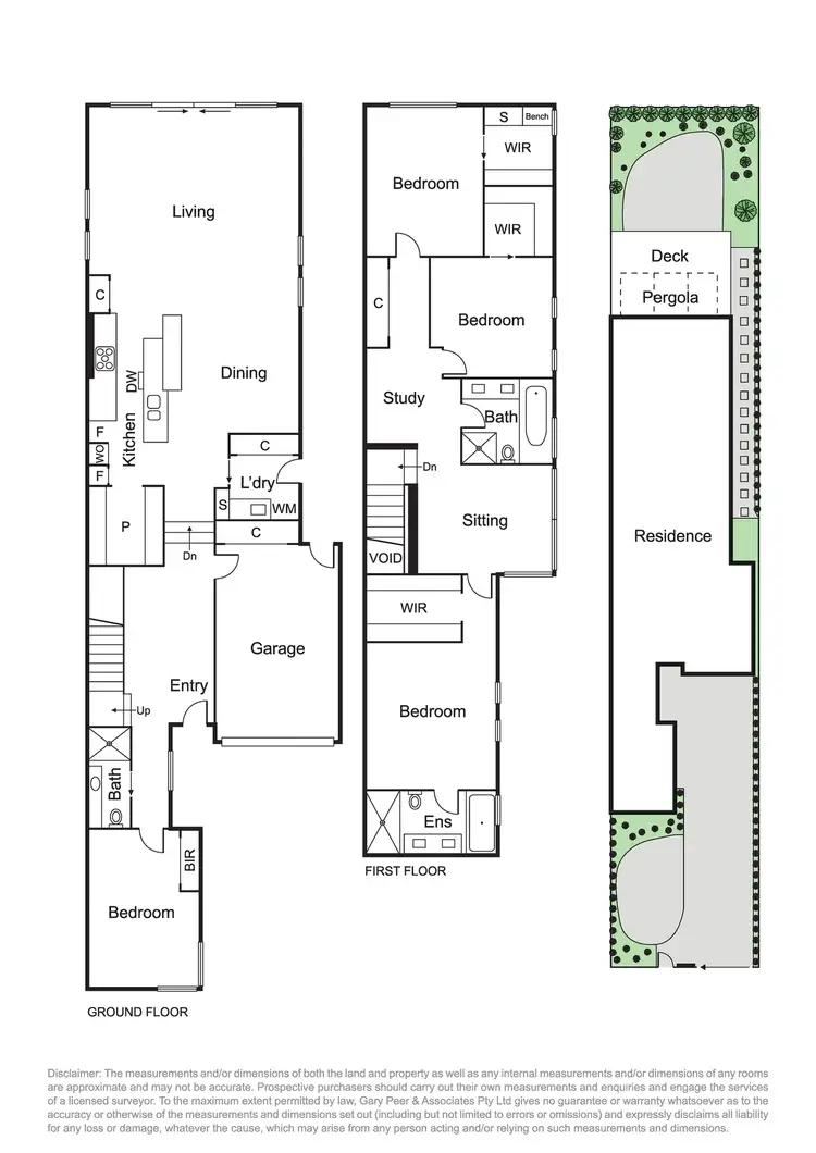 Floorplan of Homely townhouse listing, 7B Elimatta Road, Carnegie VIC 3163
