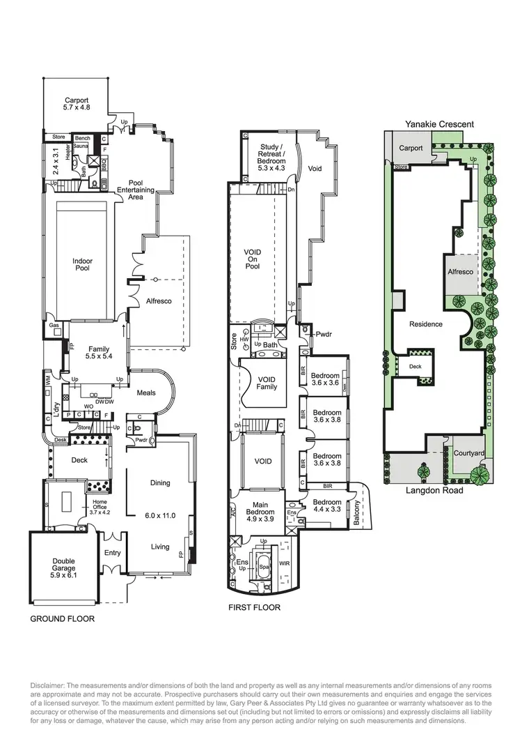 Floorplan of Homely house listing, 40 Langdon Road, Caulfield North VIC 3161