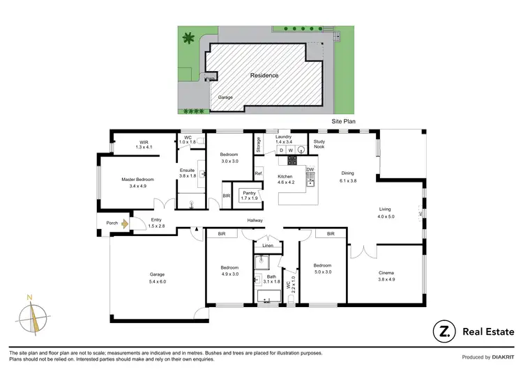 Floorplan of Homely house listing, 17 Harrison Way, Pakenham VIC 3810