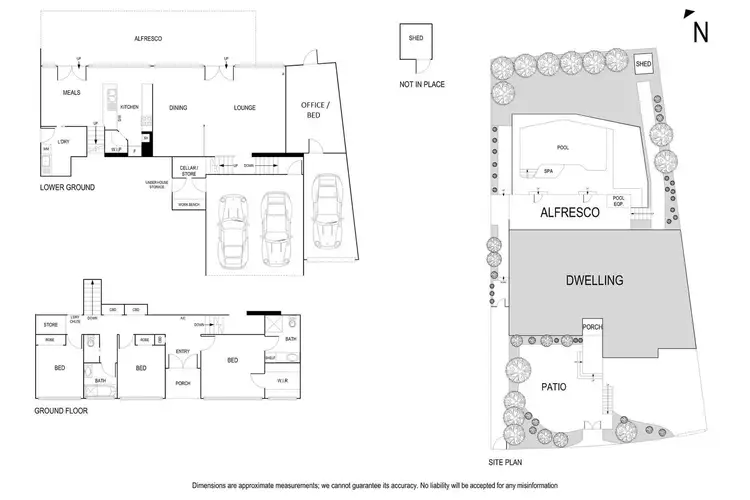 Floorplan of Homely house listing, 6 Stanlake Rise, Templestowe Lower VIC 3107