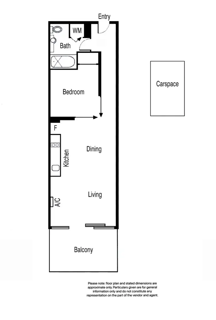 Floorplan of Homely apartment listing, 1009/200 Spencer Street, Melbourne VIC 3000