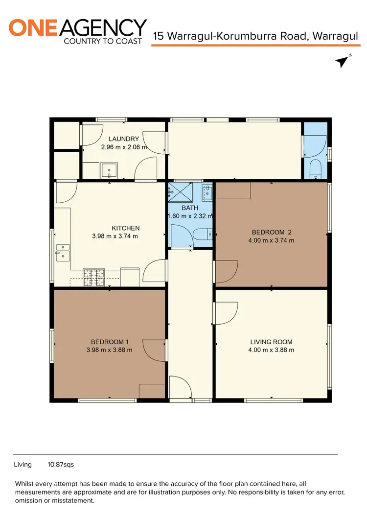 Floorplan of Homely house listing, 15 Korumburra Warragul Road, Warragul VIC 3820