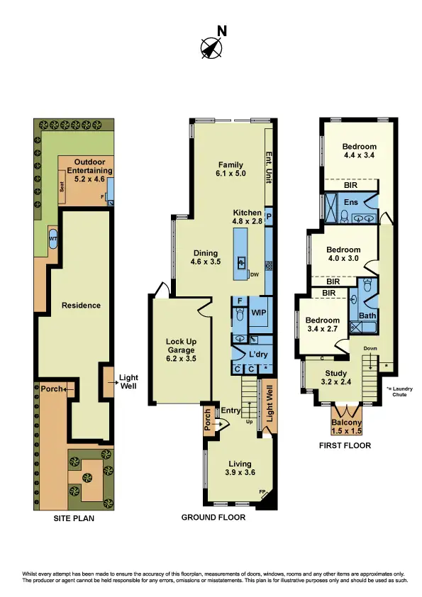 Floorplan of Homely townhouse listing, 40A Ararat Street, Altona North VIC 3025