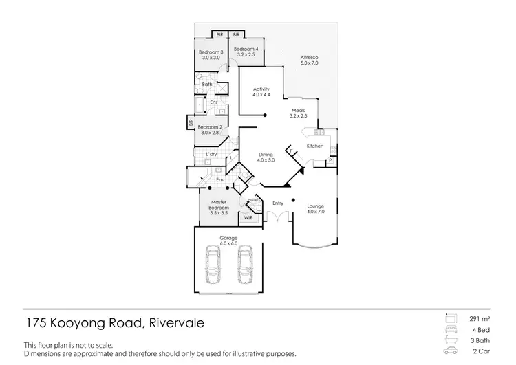 Floorplan of Homely house listing, 175 Kooyong Road, Rivervale WA 6103