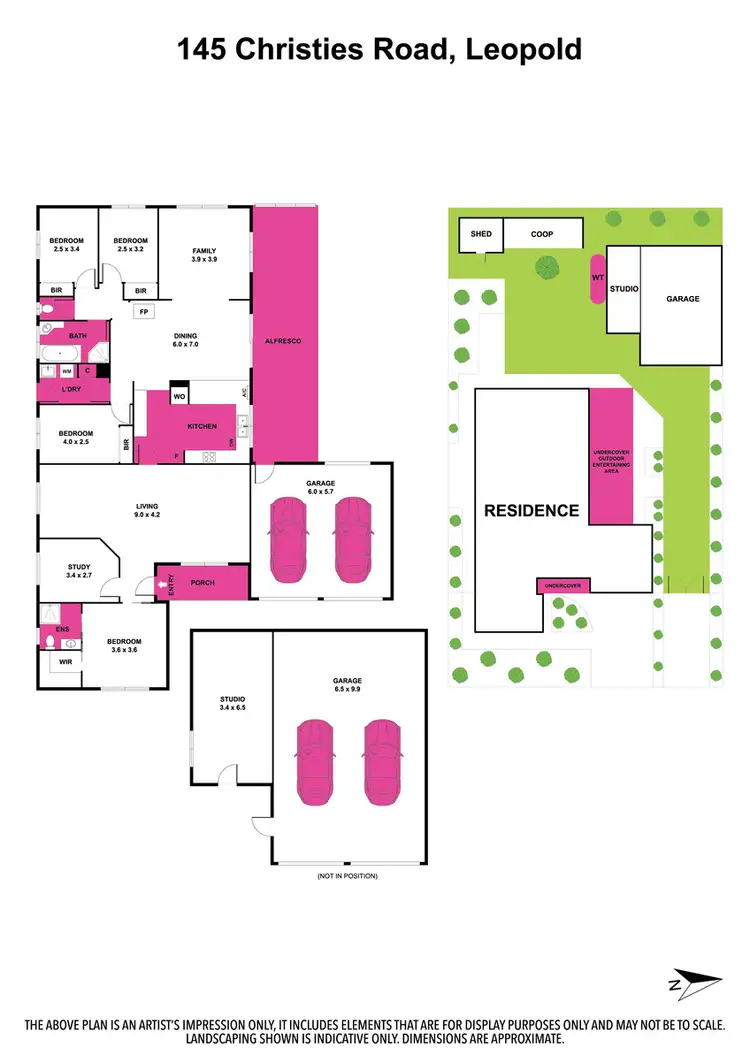 Floorplan of Homely house listing, 145 Christies Road, Leopold VIC 3224