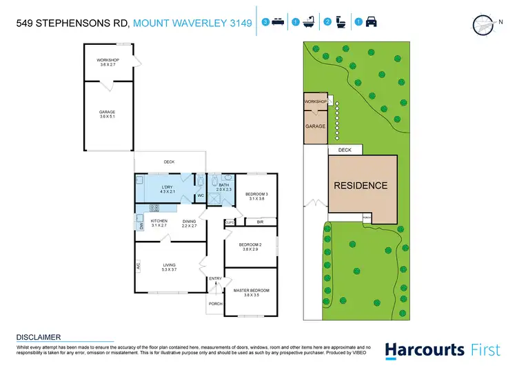 Floorplan of Homely house listing, 549 Stephensons Road, Mount Waverley VIC 3149