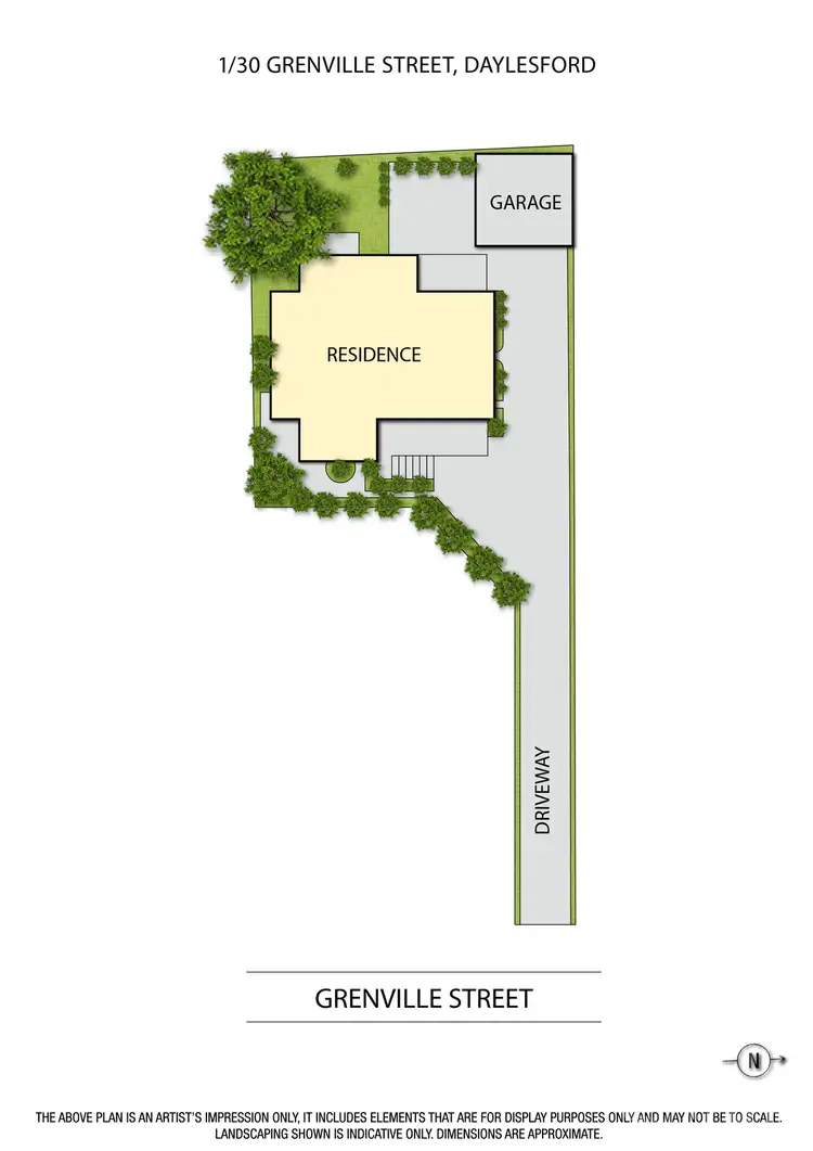 Floorplan of Homely house listing, 1/30 Grenville Street, Daylesford VIC 3460
