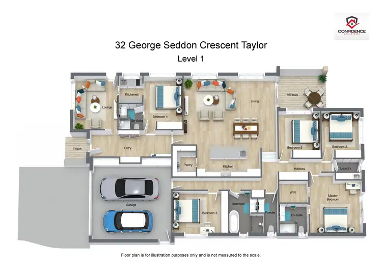 Floorplan of Homely house listing, 32 George Seddon Crescent, Taylor ACT 2913
