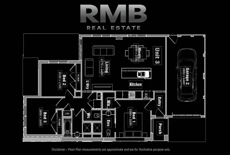 Floorplan of Homely unit listing, 3/21 Parklands Grove, Werribee VIC 3030