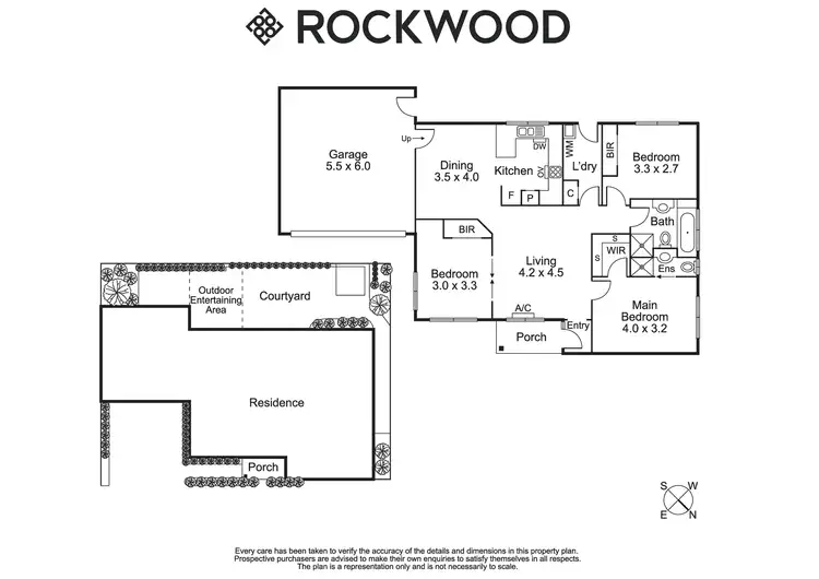 Floorplan of Homely unit listing, 3/38 The Crest, Frankston South VIC 3199