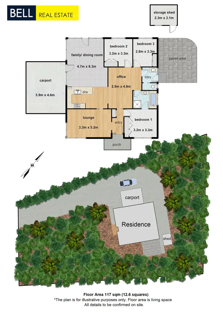 Floorplan of Homely house listing, 219 Mount Dandenong Tourist Road, Ferny Creek VIC 3786
