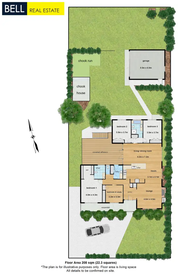 Floorplan of Homely house listing, 63 Forest Park Road, Upwey VIC 3158