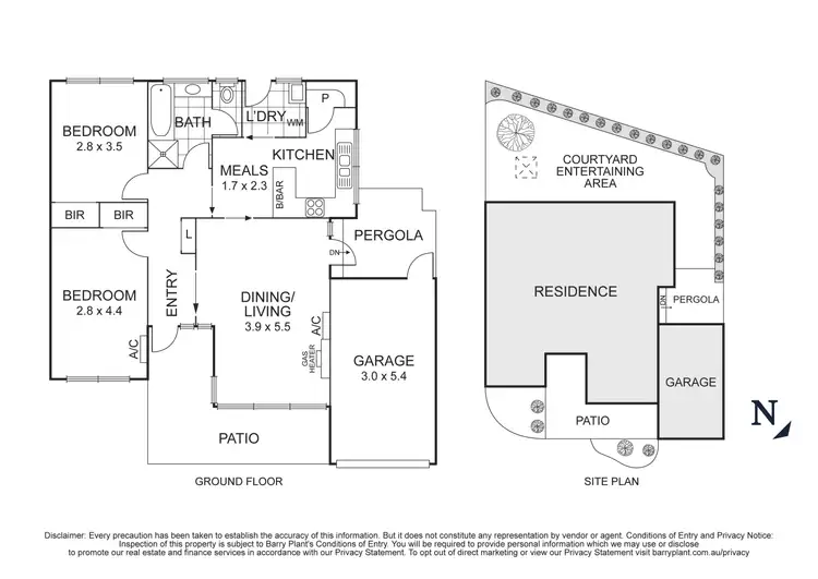 Floorplan of Homely unit listing, 20/18-22 Golden Avenue, Bonbeach VIC 3196