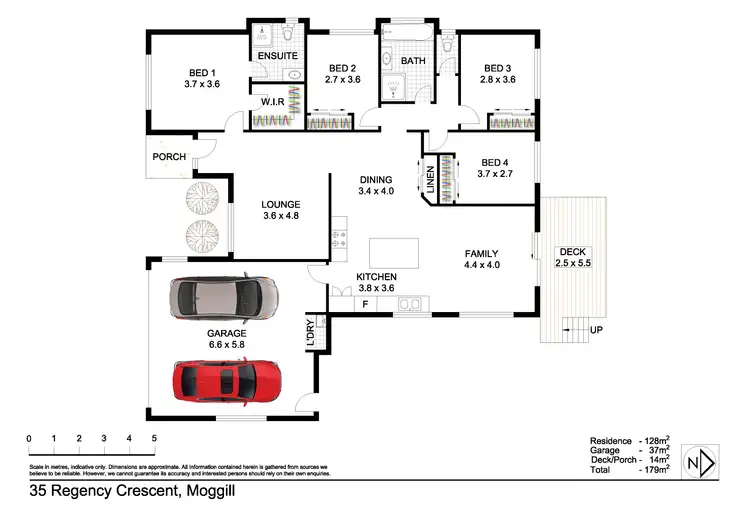 Floorplan of Homely house listing, 35 Regency Crescent, Moggill QLD 4070