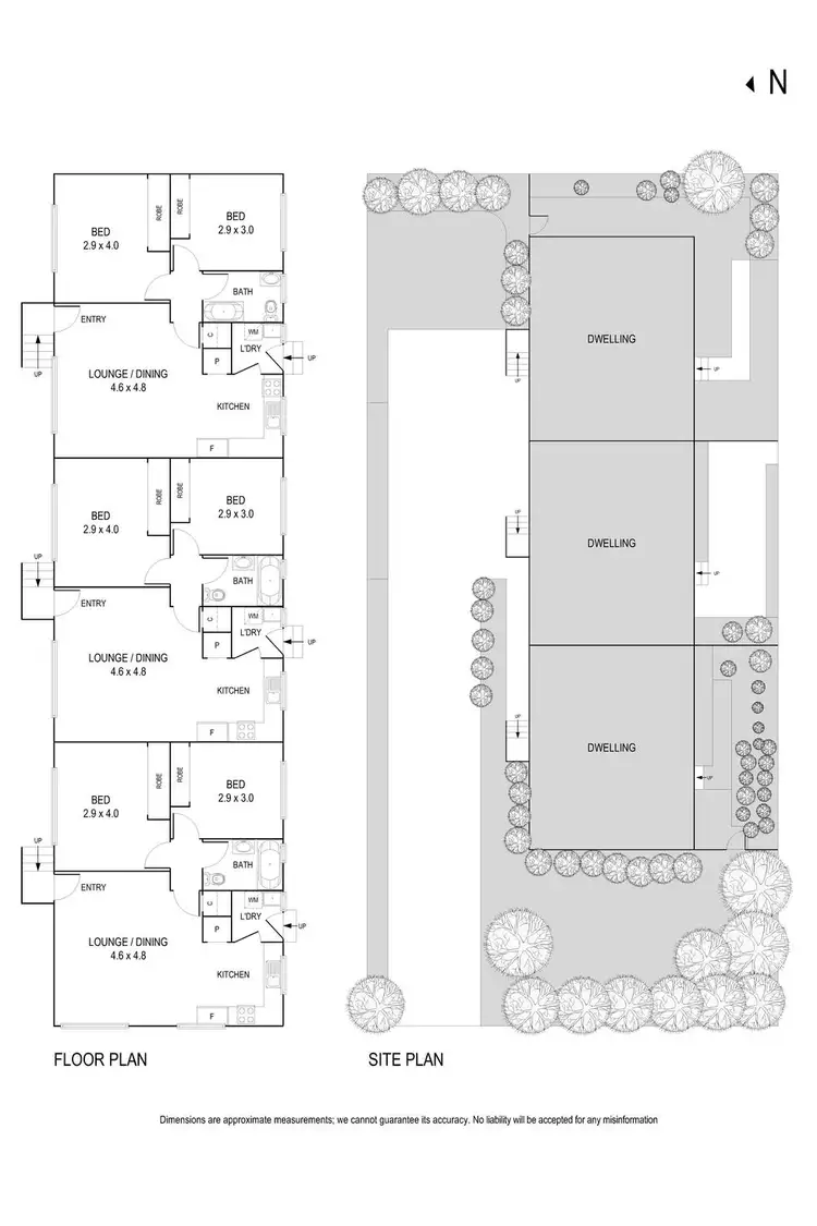 Floorplan of Homely block of units listing, 1, 2, 3/41 Alexandra Road, Ringwood East VIC 3135