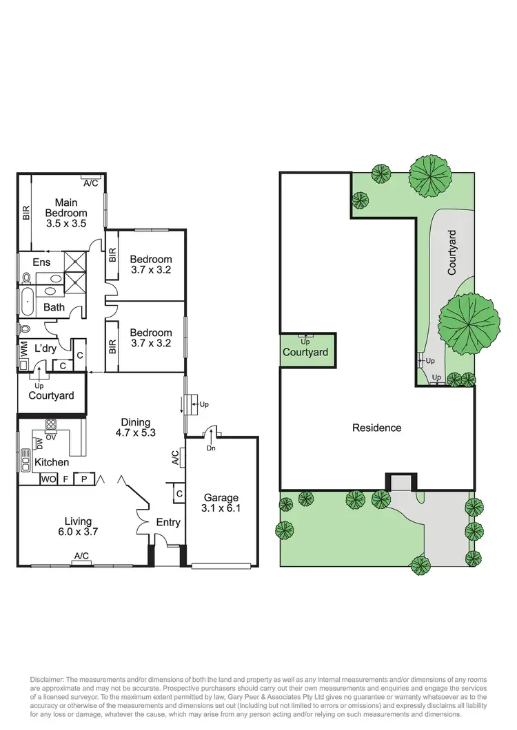 Floorplan of Homely unit listing, 1/21 Heatherbrae Avenue, Caulfield VIC 3162
