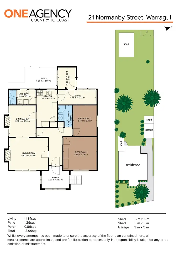 Floorplan of Homely house listing, 21 Normanby Street, Warragul VIC 3820