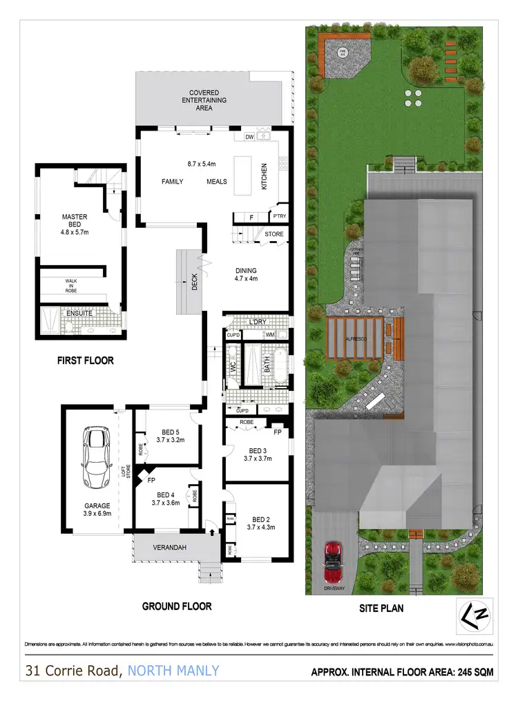 Floorplan of Homely house listing, 31 Corrie Road, North Manly NSW 2100
