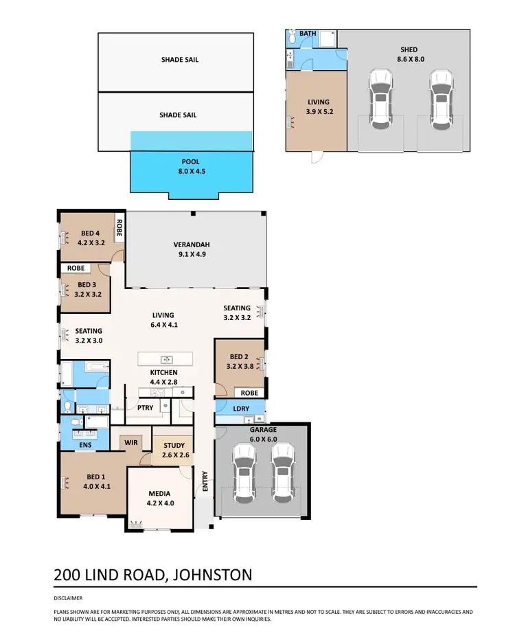 Floorplan of Homely house listing, 200 Lind Road, Johnston NT 832