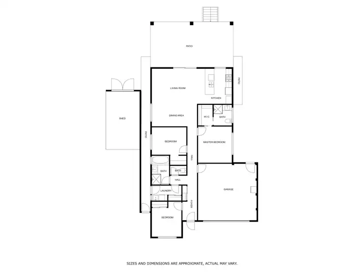 Floorplan of Homely house listing, 17 Scott Place, Thurgoona NSW 2640