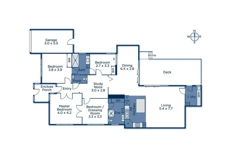 Floorplan of Homely unit listing, 10A Smythe Avenue, Mont Albert VIC 3127
