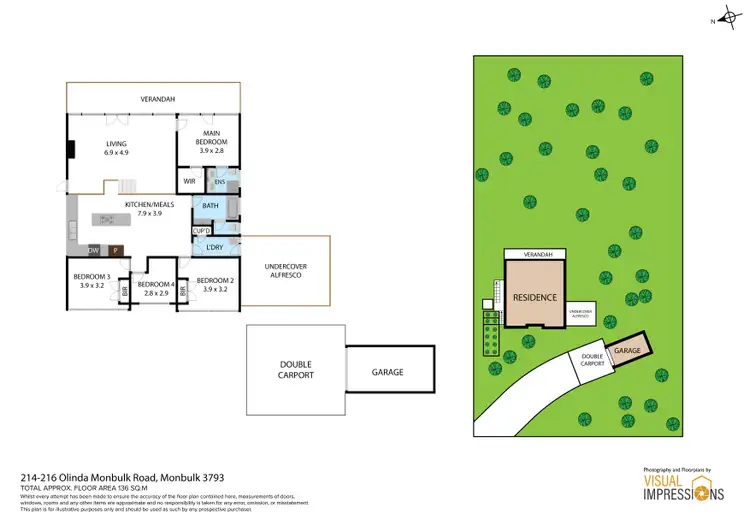 Floorplan of Homely house listing, 214-216 Olinda-Monbulk Road, Monbulk VIC 3793