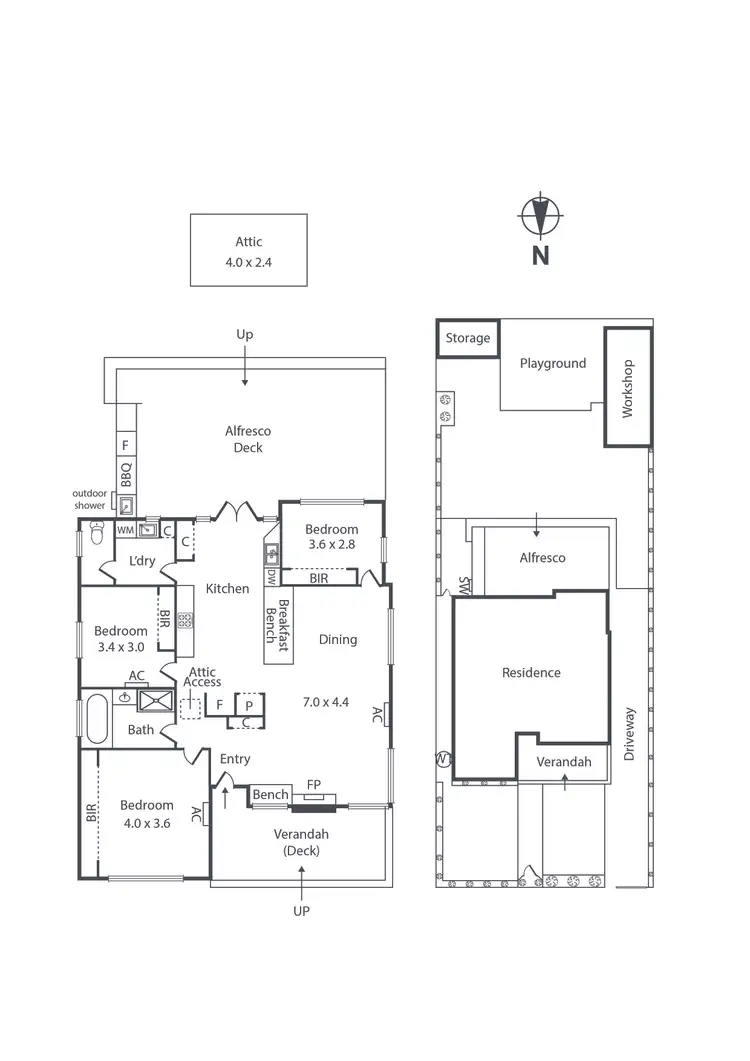 Floorplan of Homely house listing, 182 Highett Road, Highett VIC 3190